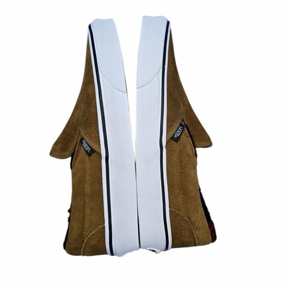 NEW Vans Classic Slip On Cozy Hug Women's 6.5 Brown Suede Sherpa Lined - Picture 5 of 8